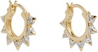 Adina Reyter Gold Spike Earrings