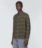 Our Legacy Box checked linen shirt