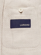 Lardini - Unstructured Double-Breasted Hemp and Linen-Blend Blazer - Neutrals