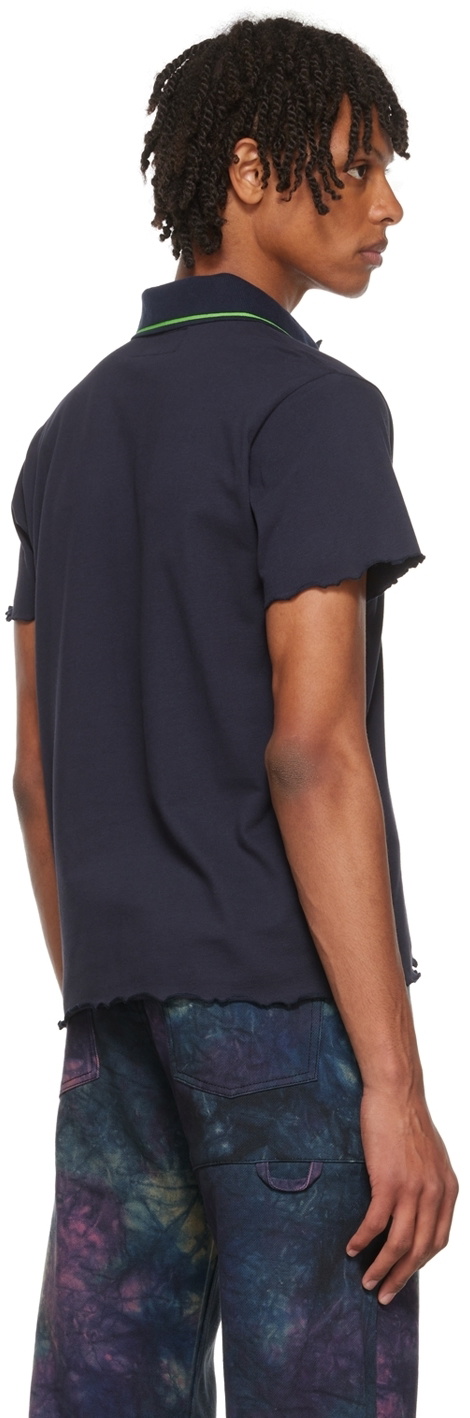 PALMER Navy Cotton Polo
