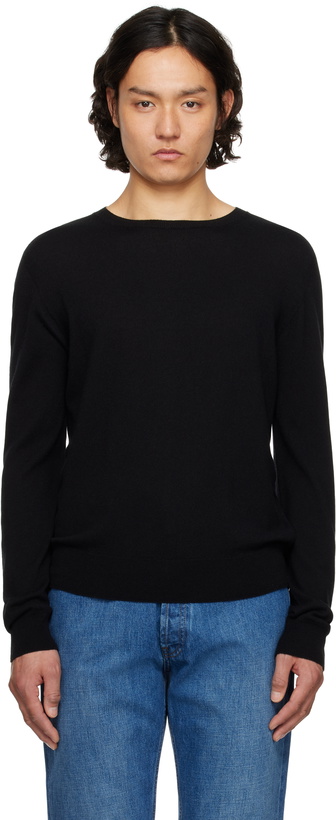 Photo: The Row Black Rowley Sweater