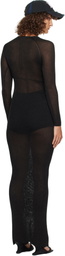 032c Black Threshold Maxi Dress