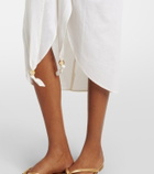 Melissa Odabash Winnie cotton and linen beach cover-up
