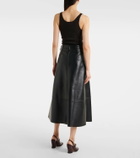 Citizens of Humanity Cassia faux leather midi skirt