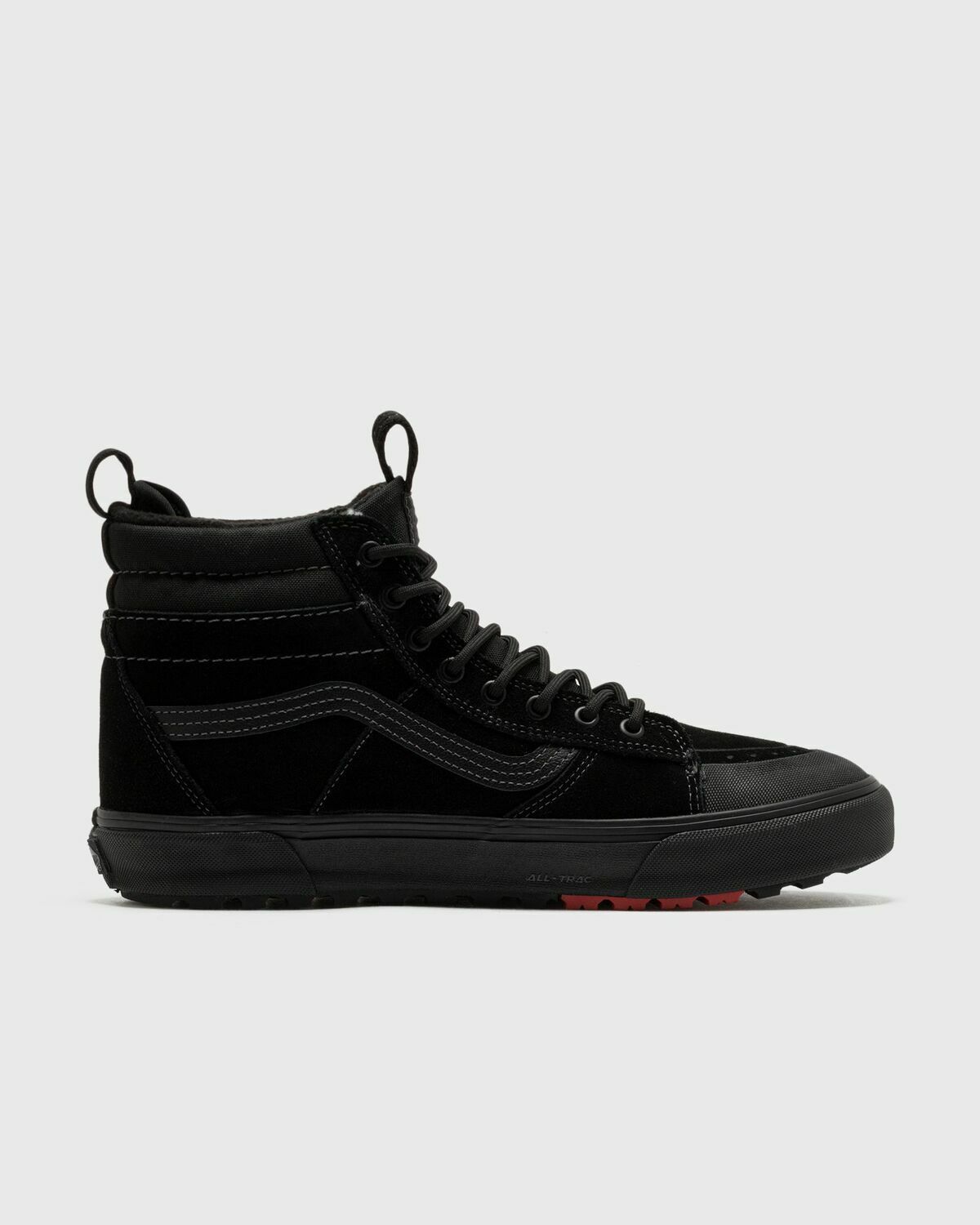 all black high top vans