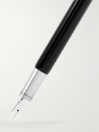 Montblanc - Heritage Collection Rouge et Noir Silver-Tone and Resin Fountain Pen