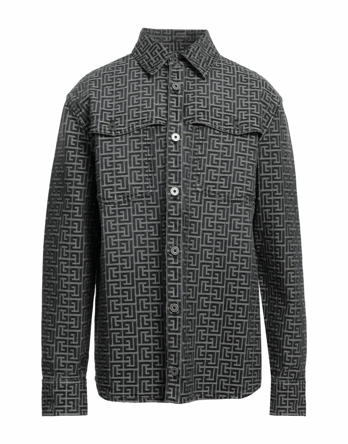 Balmain Mens Shirt in Black