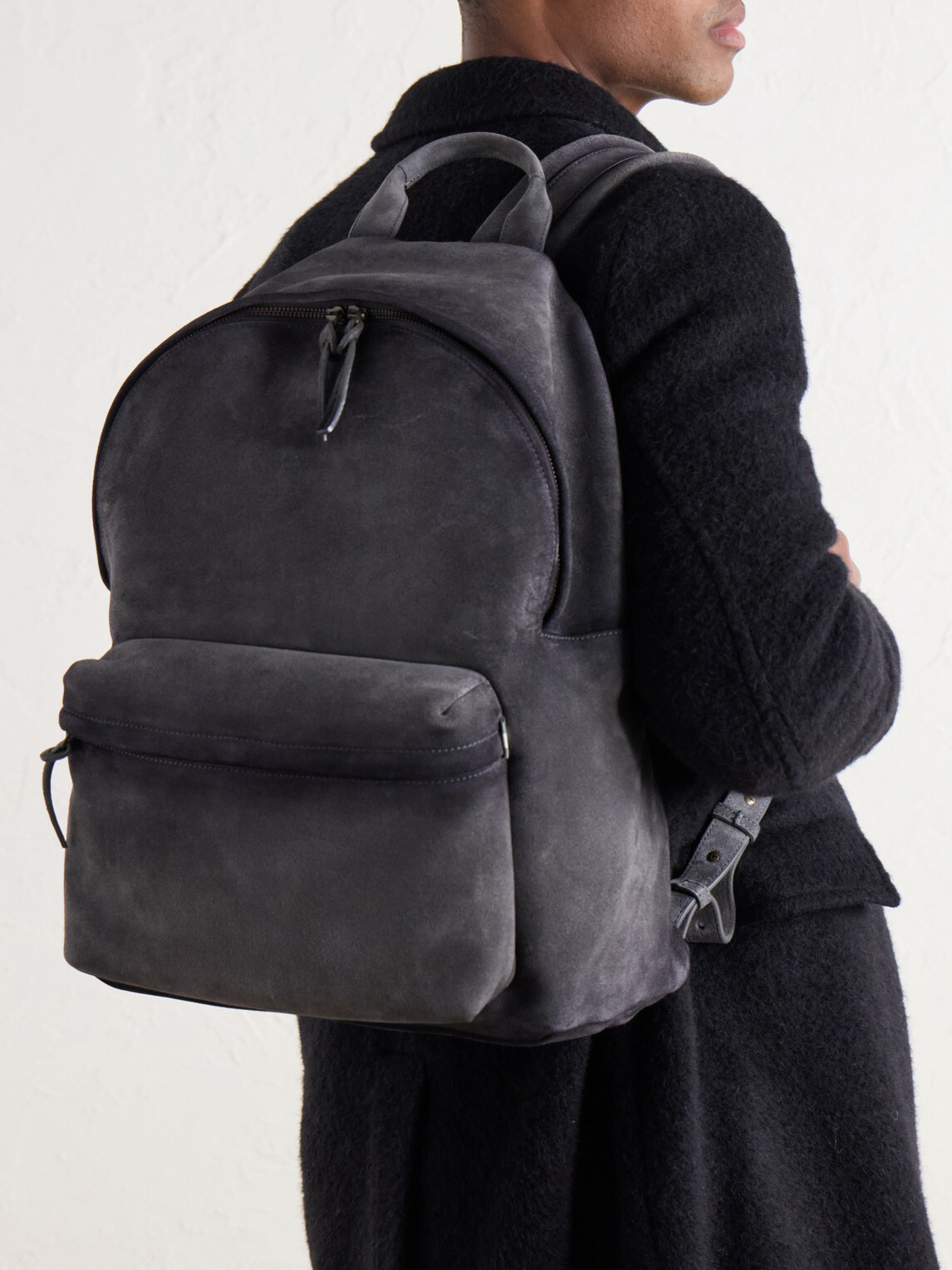 Officine Creative - OC Pack/001 Suede Backpack - Gray