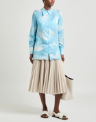 Low Classic Womens Shirt in Sky blue