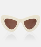 JW Anderson Butterfly cat-eye sunglasses
