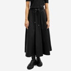 Moncler Women's Midi Skirt in Black