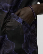 Undercover Rose Twill Shirt Black Shortsleeves