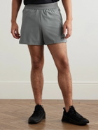 Nike Training - Flex Rep 4.0 Straight-Leg Mesh-Trimmed Dri-FIT Stretch-Ripstop Shorts - Gray