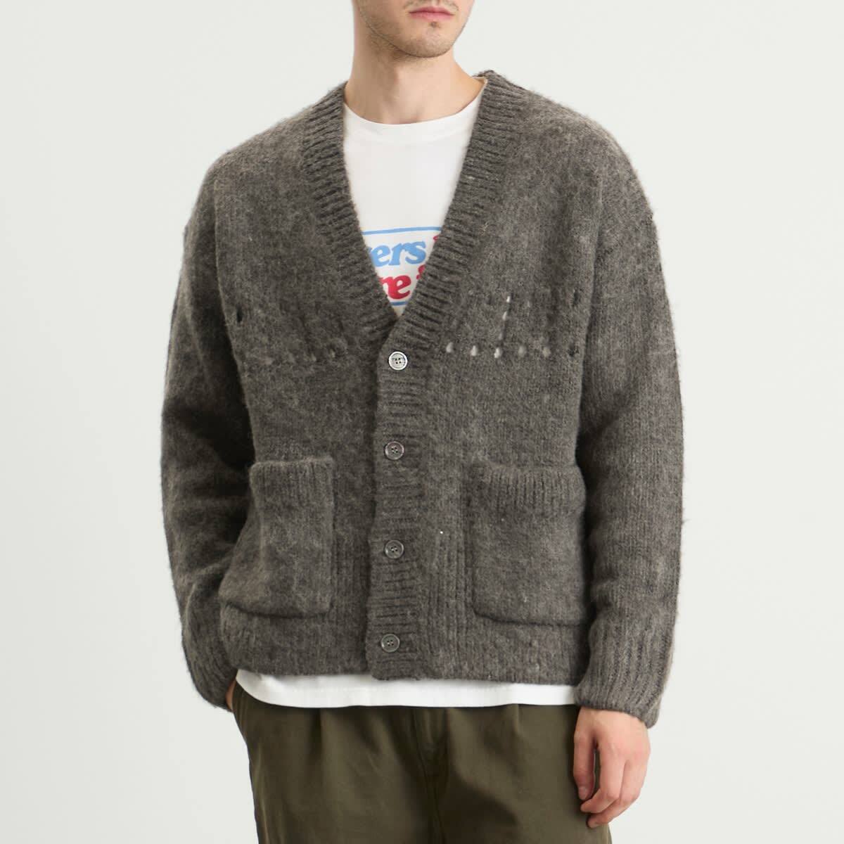 ACMH by Magic Castles Men's Martha Pocket Cardigan in Charcoal ACMH by ...