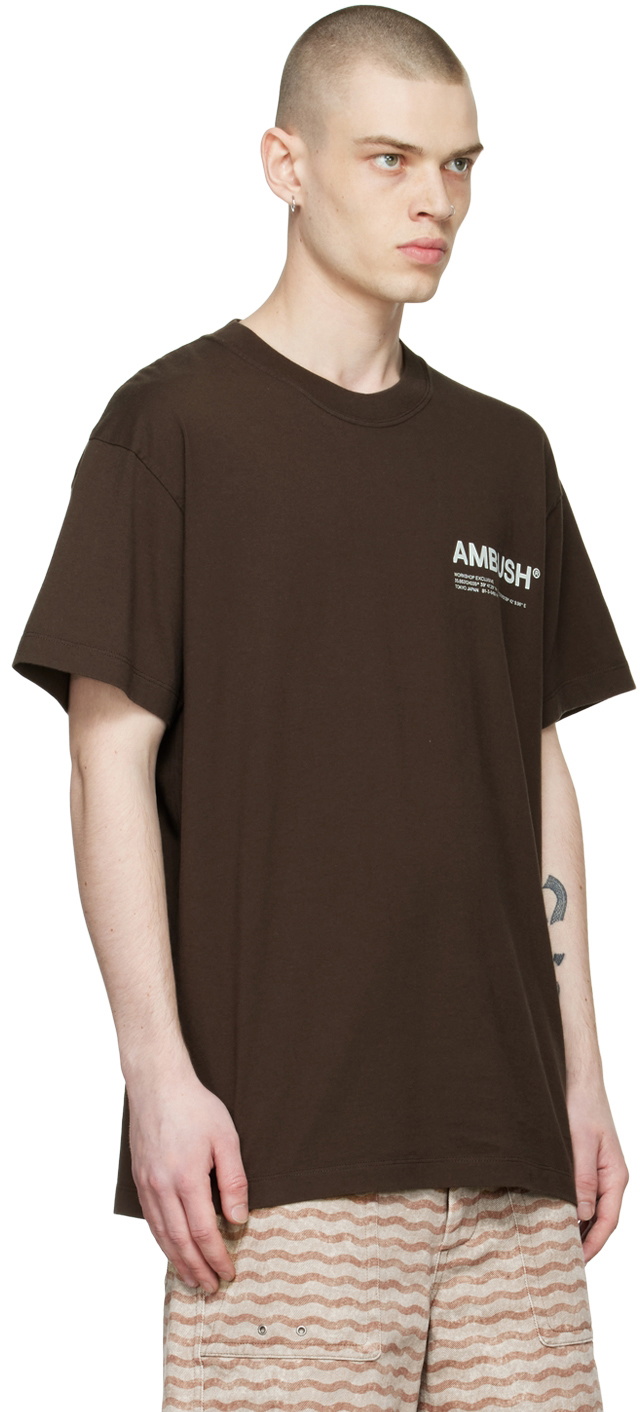 SALE【 AMBUSH】Ｔシャツ（DBR/CHO） AMBUSH® - Logo S/S T-Shirt | HBX - Globally Curated Fashion