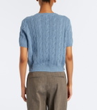 Ralph Lauren Collection Cable-knit cashmere sweater