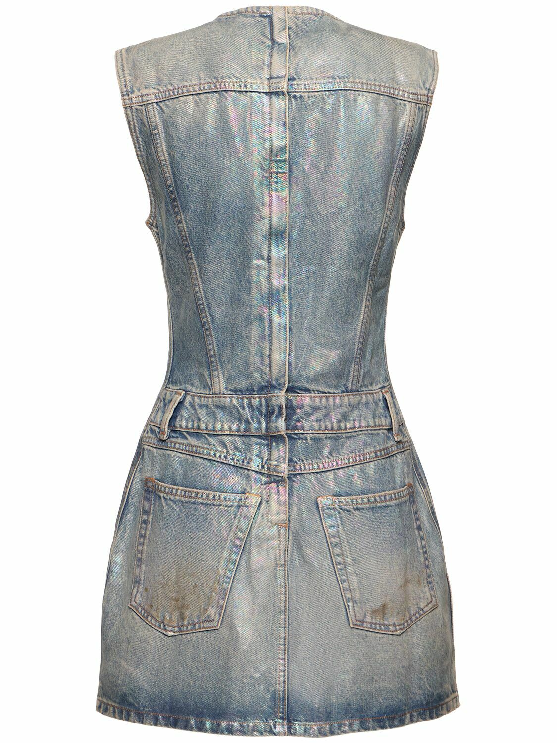 ACNE STUDIOS Devon Dirty Halo Denim Dress Acne Studios
