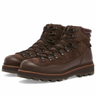 Moncler Men's Peka Trek Hiking Boots in Brown