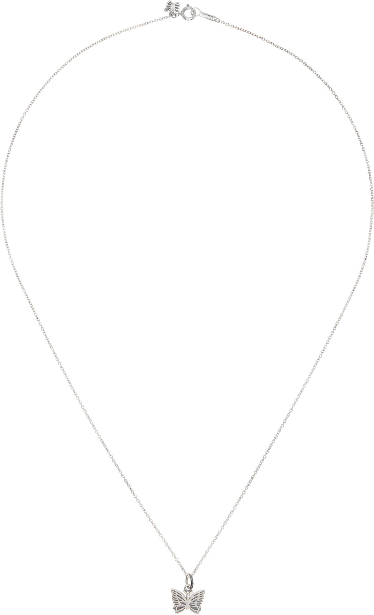 NEEDLES｜ (Pendant 925 Silver - Papillon (QV017)) Needles Men's Papillon Pendant in 925 Silver Needles