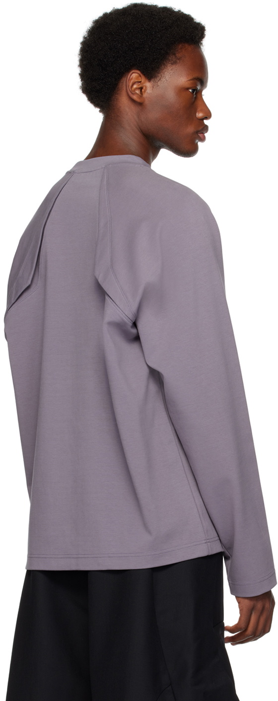 pet-tree-kor Purple Trapa Long Sleeve T-Shirt