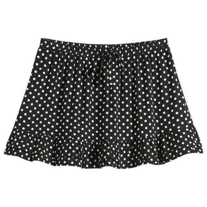 Photo: Many Many Clothes Women's The Spotty Mini Skirt in Black