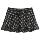 Many Many Clothes Women's The Spotty Mini Skirt in Black