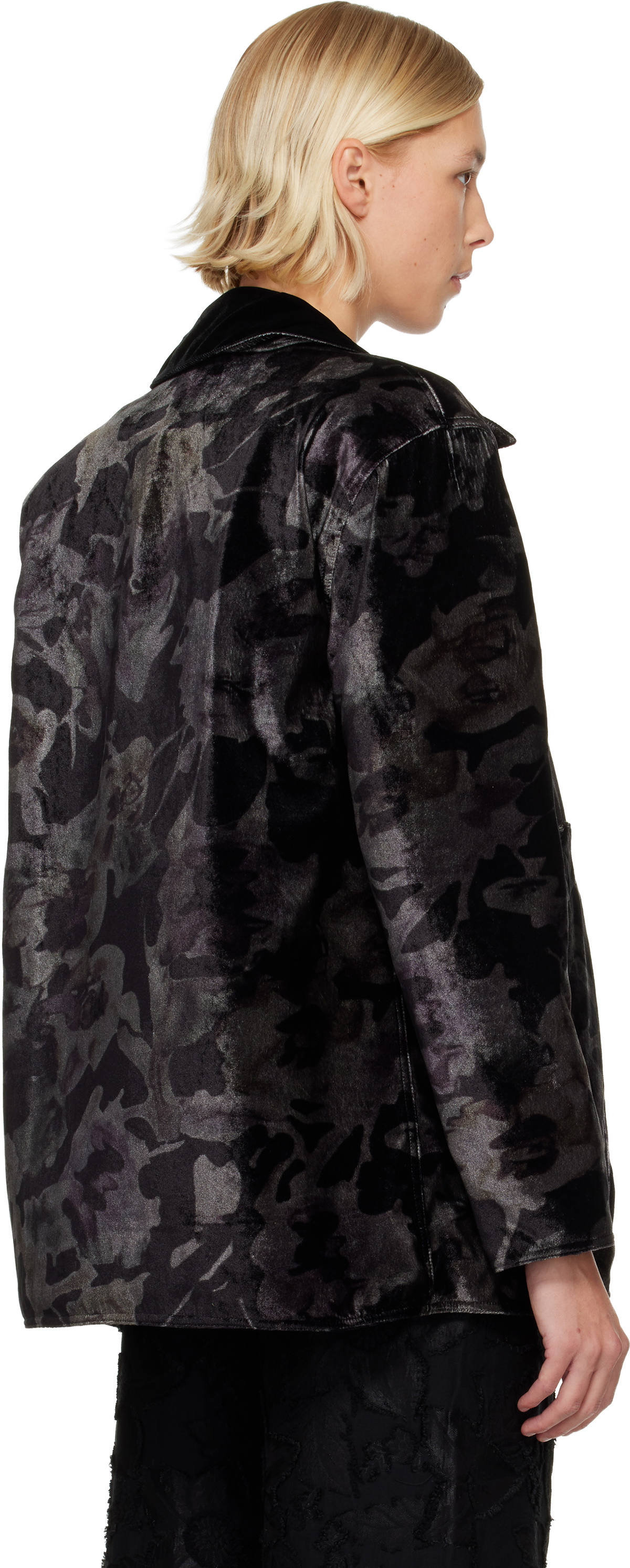 Collina Strada Black & Gray Stable Jacket