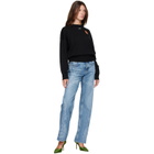 Off-White Blue Paisley Susy Jeans
