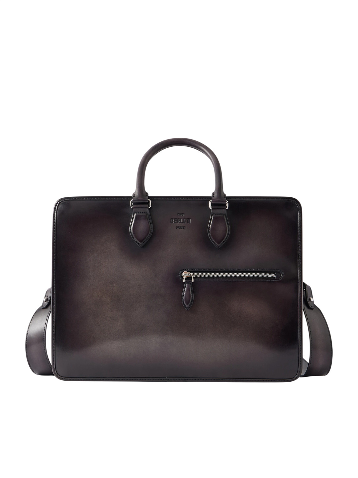 Berluti - Lift II Scritto Venezia Leather Laptop Case Berluti