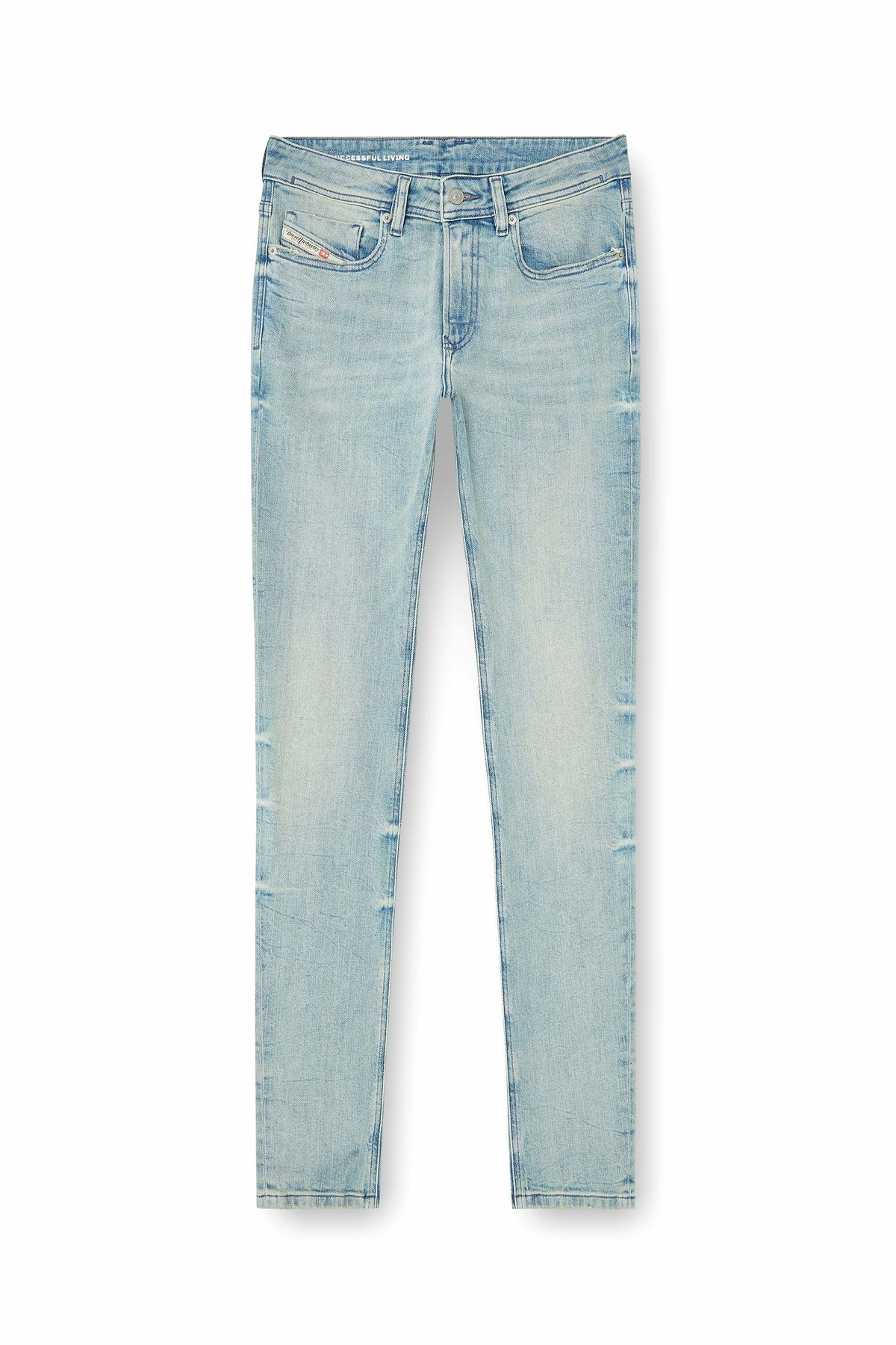 Diesel Skinny Jeans Low Waist 1979 Sleenker, Light blue, Zip fly