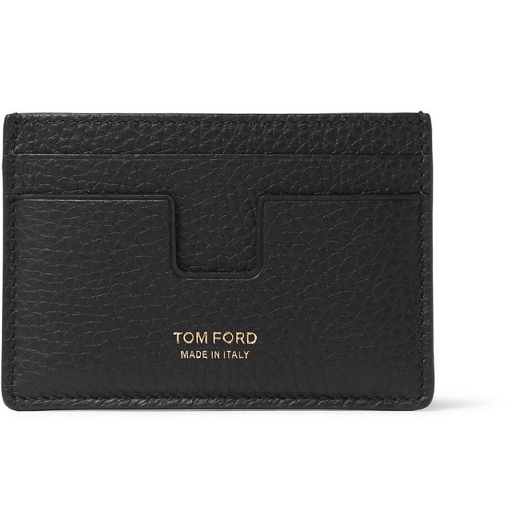Photo: TOM FORD - Full-Grain Leather Cardholder - Black