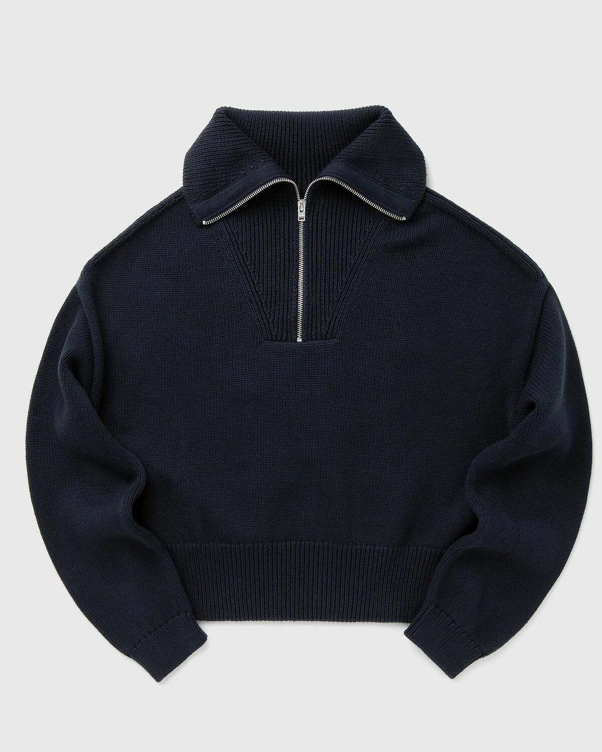 CLOSED CROPPED TROYER Blue Womens Pullover