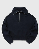 CLOSED CROPPED TROYER Blue Womens Pullover