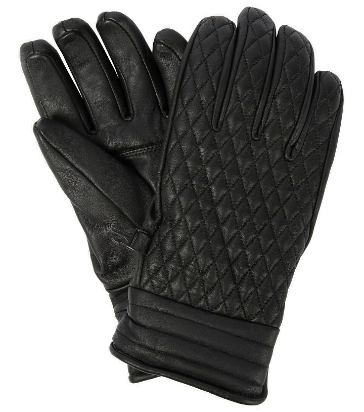 Photo: Fusalp - Athena quilted leather gloves
