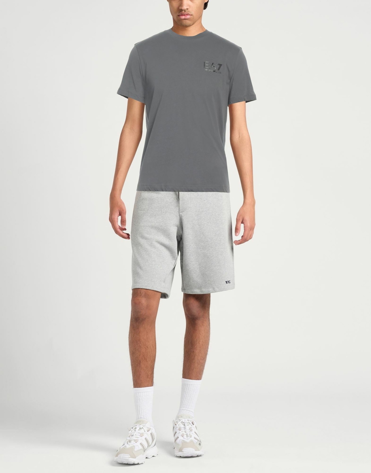 Ea7 Mens T-shirt in Grey