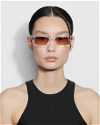 Chimi Eyewear Maison Kitsune X Chimi Square Clear Sunglasses White - Mens - Eyewear