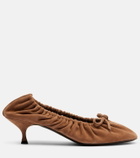 Herbert Levine Gather Around 50 suede pumps