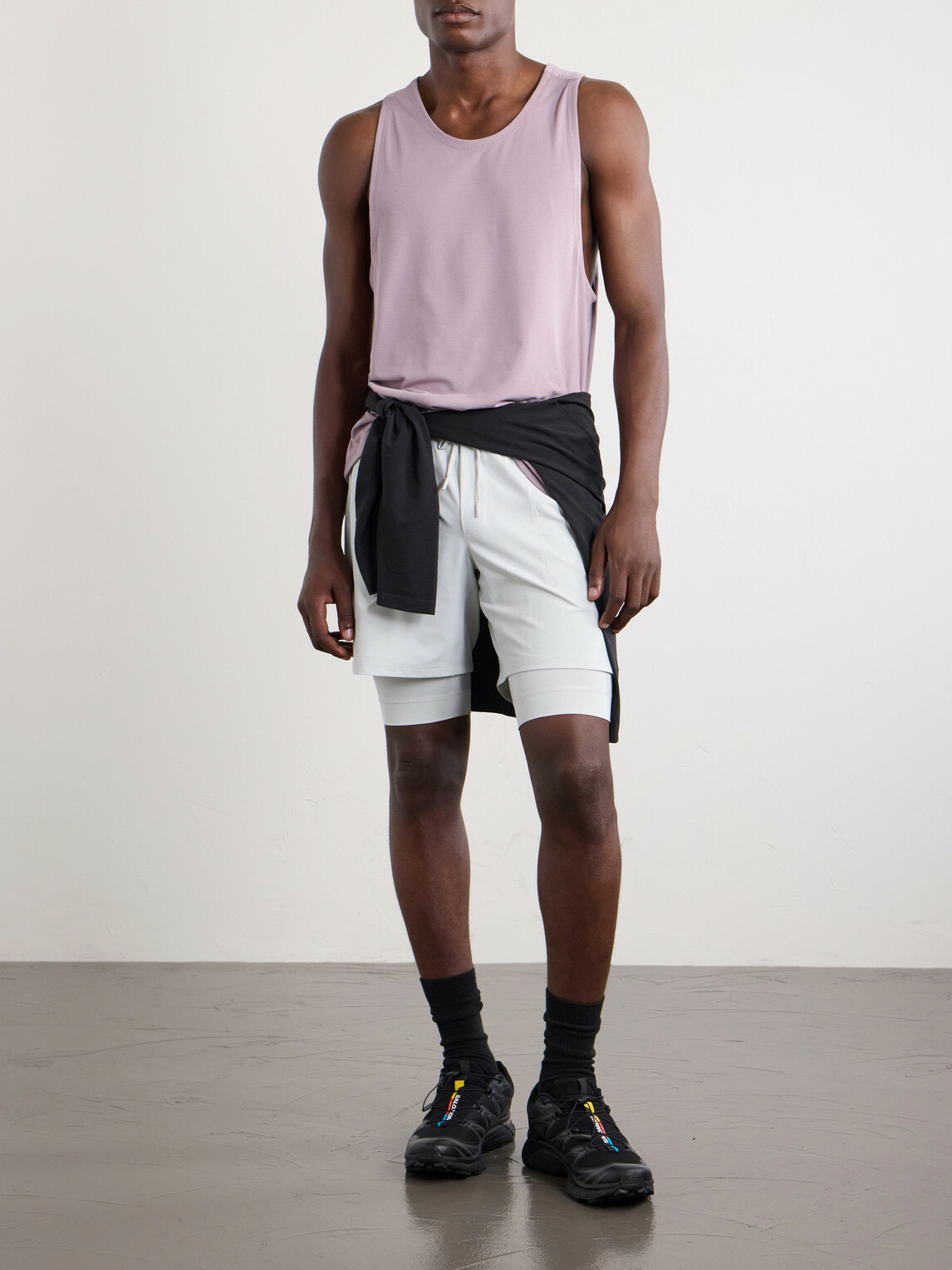 Lululemon - License to Train Recycled-Mesh Tank Top - Purple