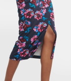 Diane von Furstenberg Hades printed jersey midi dress