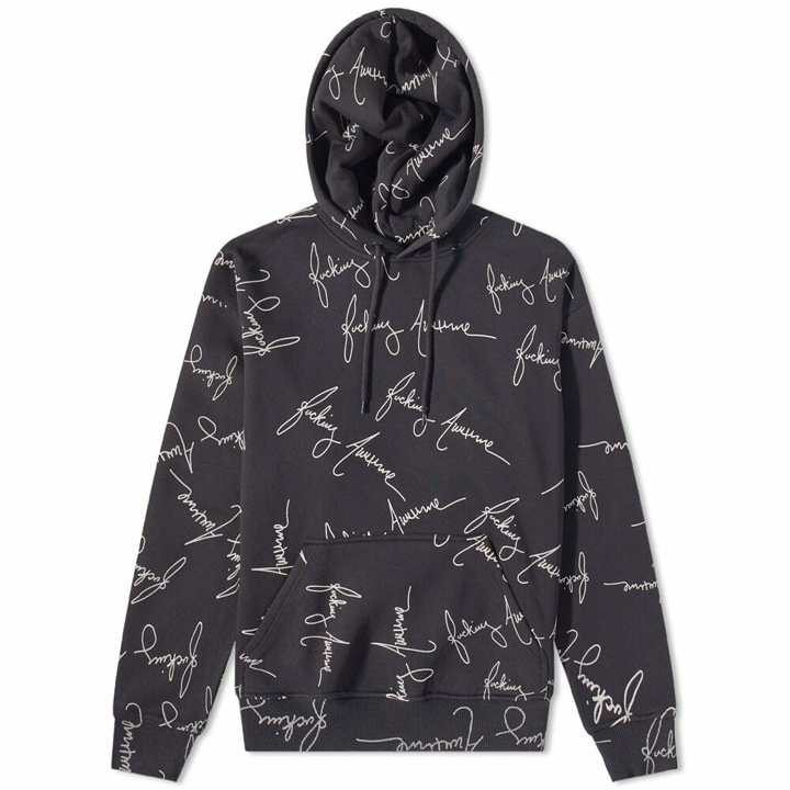 Photo: Fucking Awesome Men's Cursive Hoody in Black