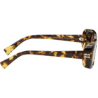 Miu Miu Eyewear Brown Rectangular Sunglasses