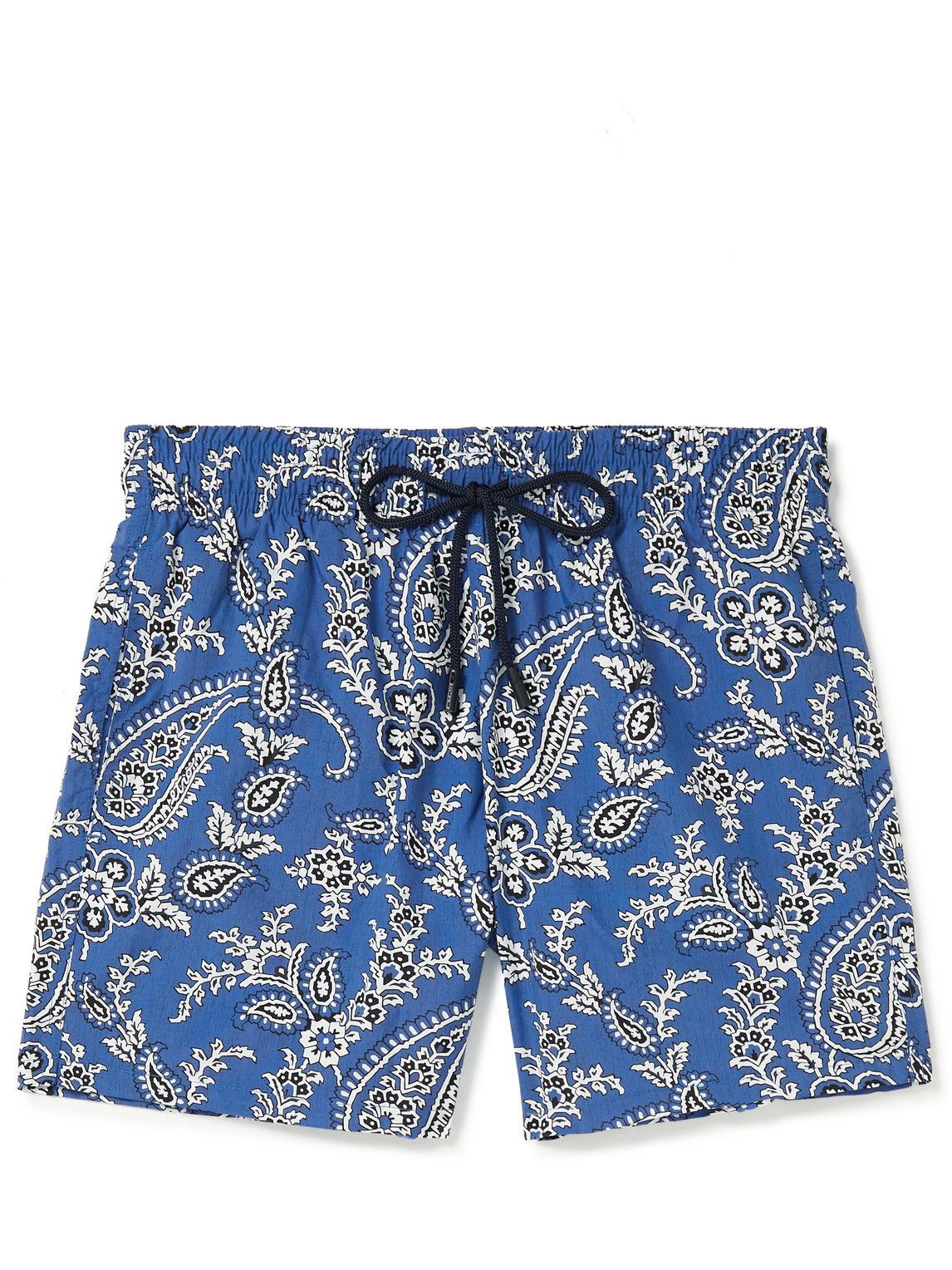 ETRO paisley-print bermuda shorts - Blue