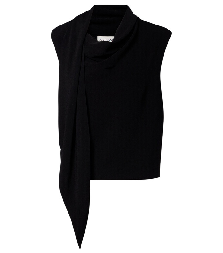 Photo: Altuzarra Tommy scarf-detail top