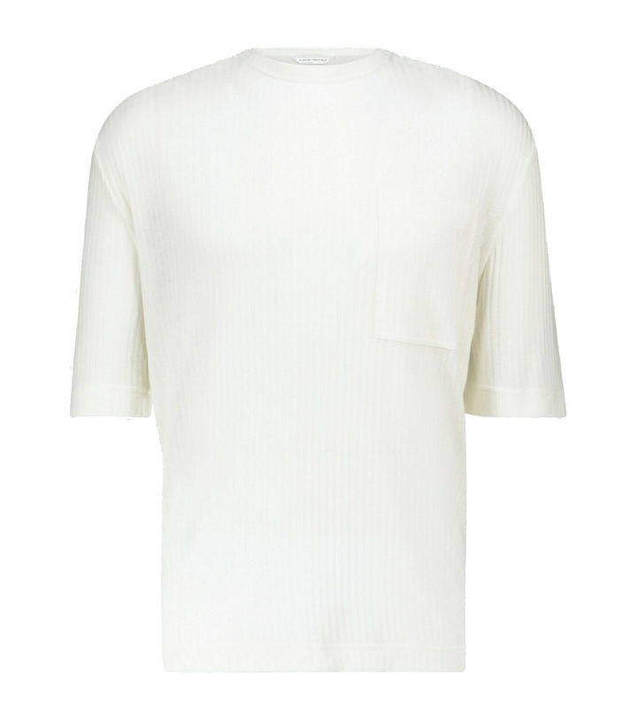 Photo: King & Tuckfield - Short-sleeved ribbed T-shirt