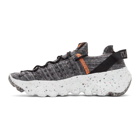 Nike Black and Grey Space Hippie 04 Sneakers