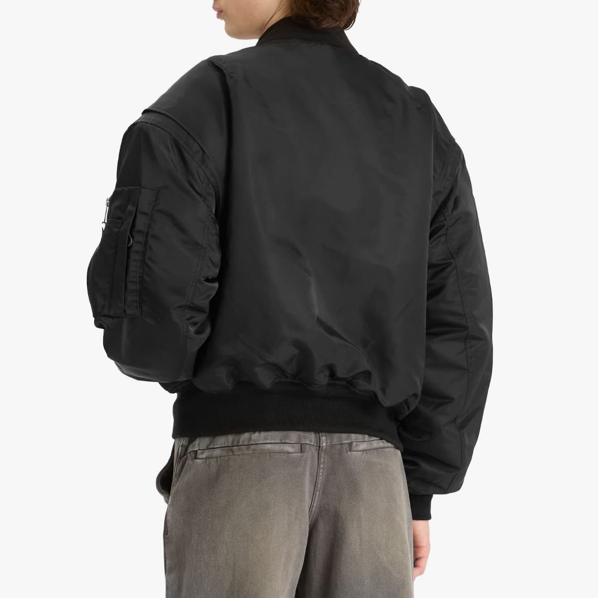 Entire Studios Men's Broad Bomber Jacket in Oil Entire Studios