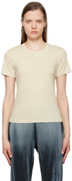 COTTON CITIZEN Beige Standard T-Shirt