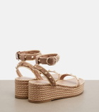 Valentino Garavani Rockstud leather platform sandals