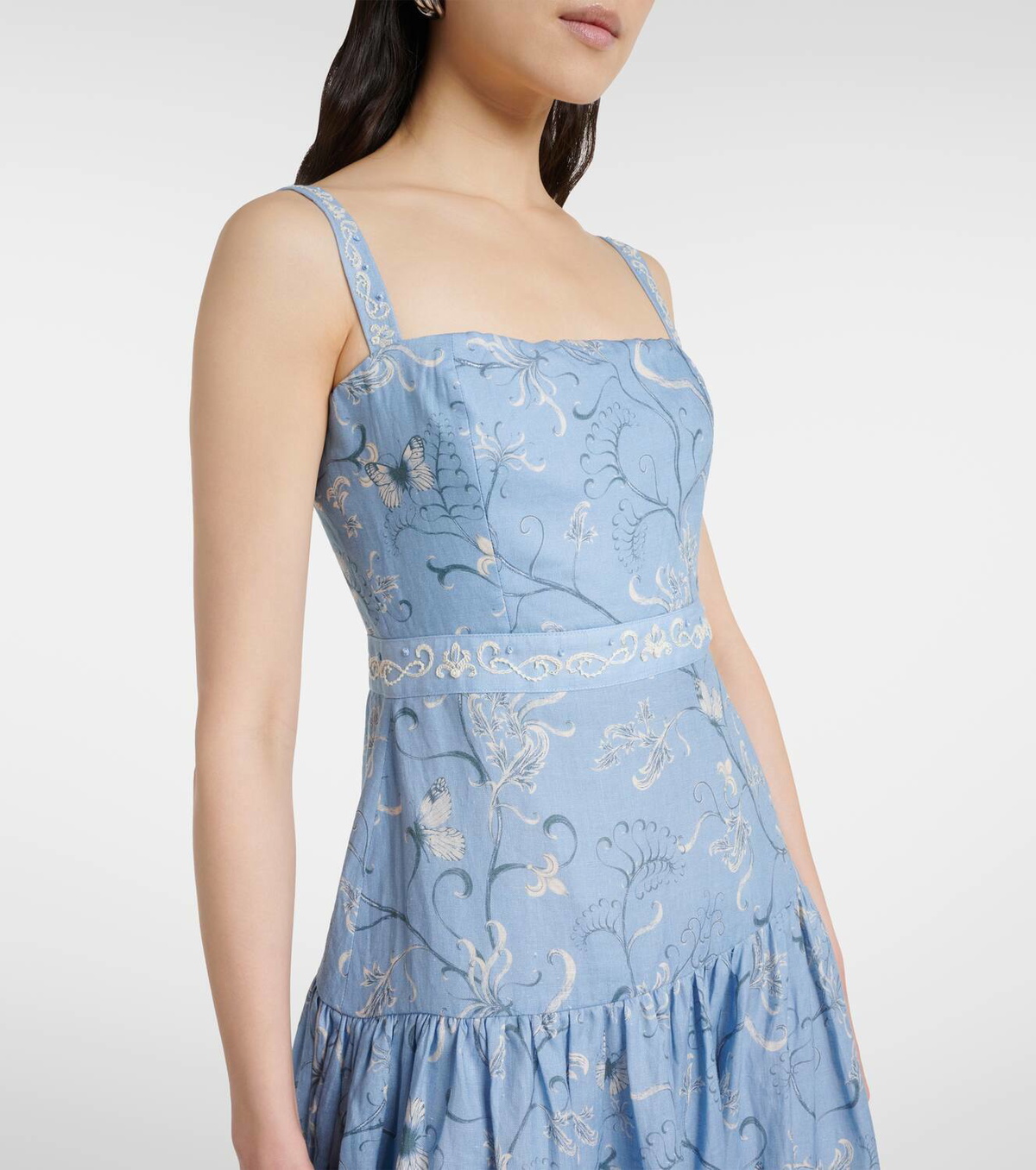 anarkali dress navy blue Navy Blue Anarkali Gown In Rayon With Lucknowi Chikankari Work – Westoraa