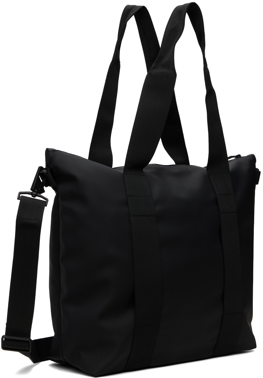RAINS Black Mini Tote